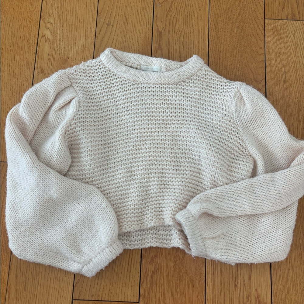 Urban Outfitters Cream Knit Sweater
